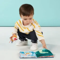 Aktivitetsbok i stoff - Jack brøler