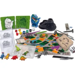 Aktivitetssett med dinosaurer
