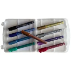 Allround tusjer - Metallic, 9 stk.