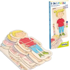 Anatomisk puslespill - Liten jente