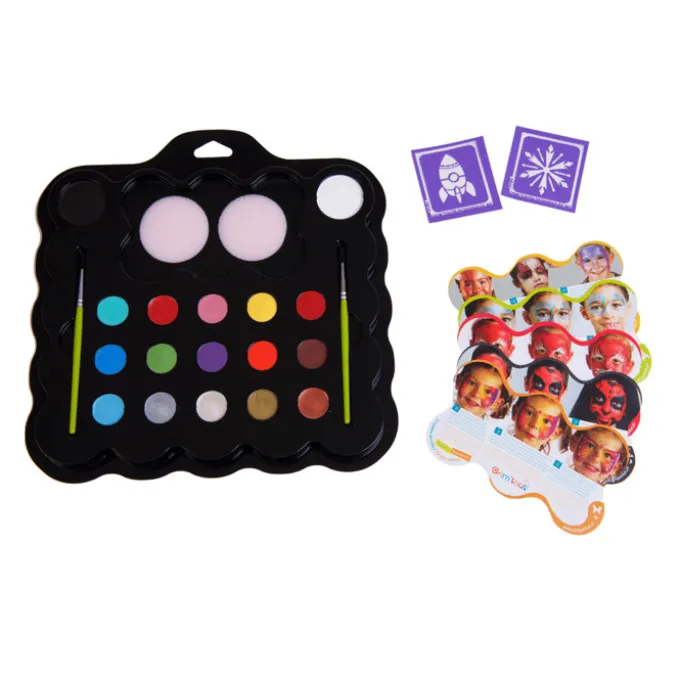 Ansiktsfarge - Super Party Kit