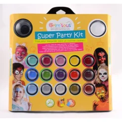 Ansiktsfarge - Super Party Kit