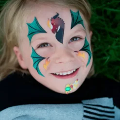 Ansiktsklistremerker - Drage