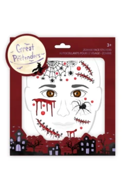 Ansiktsklistremerker - Zombie