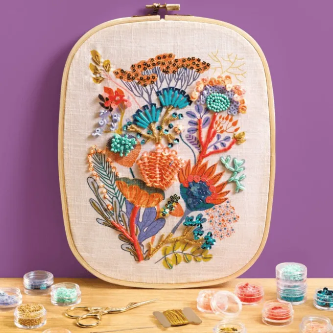 Atelier 58 - Perlebroderi (blomster)