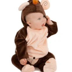 Babyheldrakt - Ape, Flere str.