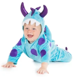 Baby heldrakt, Blå monster