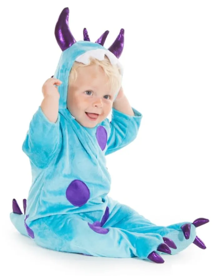 Baby heldrakt, Blå monster