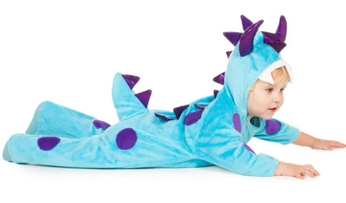 Baby heldrakt, Blå monster