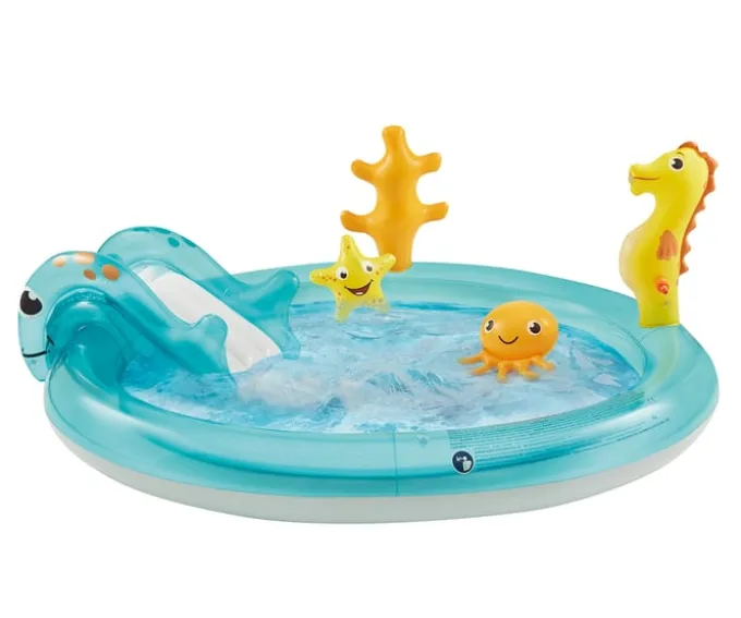Badebasseng m. vanntilkobling og sklie