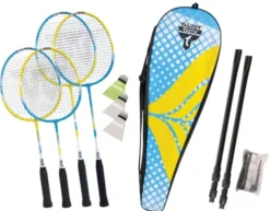 Badmintonsett - Familie, inkl. nett
