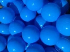 Ballbasseng baller Ø7 cm - Klar blå, 100 stk
