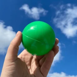 Ballbasseng baller Ø7 cm - Klar grønn, 100 stk
