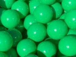 Ballbasseng baller Ø7 cm - Klar grønn, 100 stk