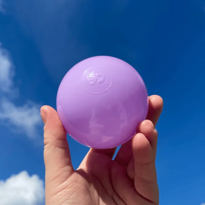 Ballbasseng baller Ø7 cm - Lavendel, 100 stk