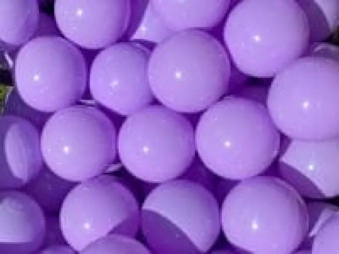 Ballbasseng baller Ø7 cm - Lavendel, 100 stk