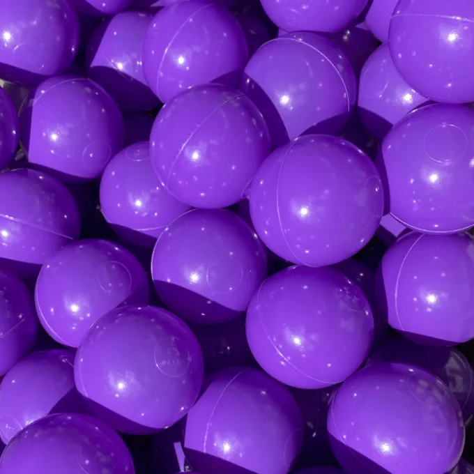 Ballbasseng baller Ø7 cm - Lilla, 100 stk