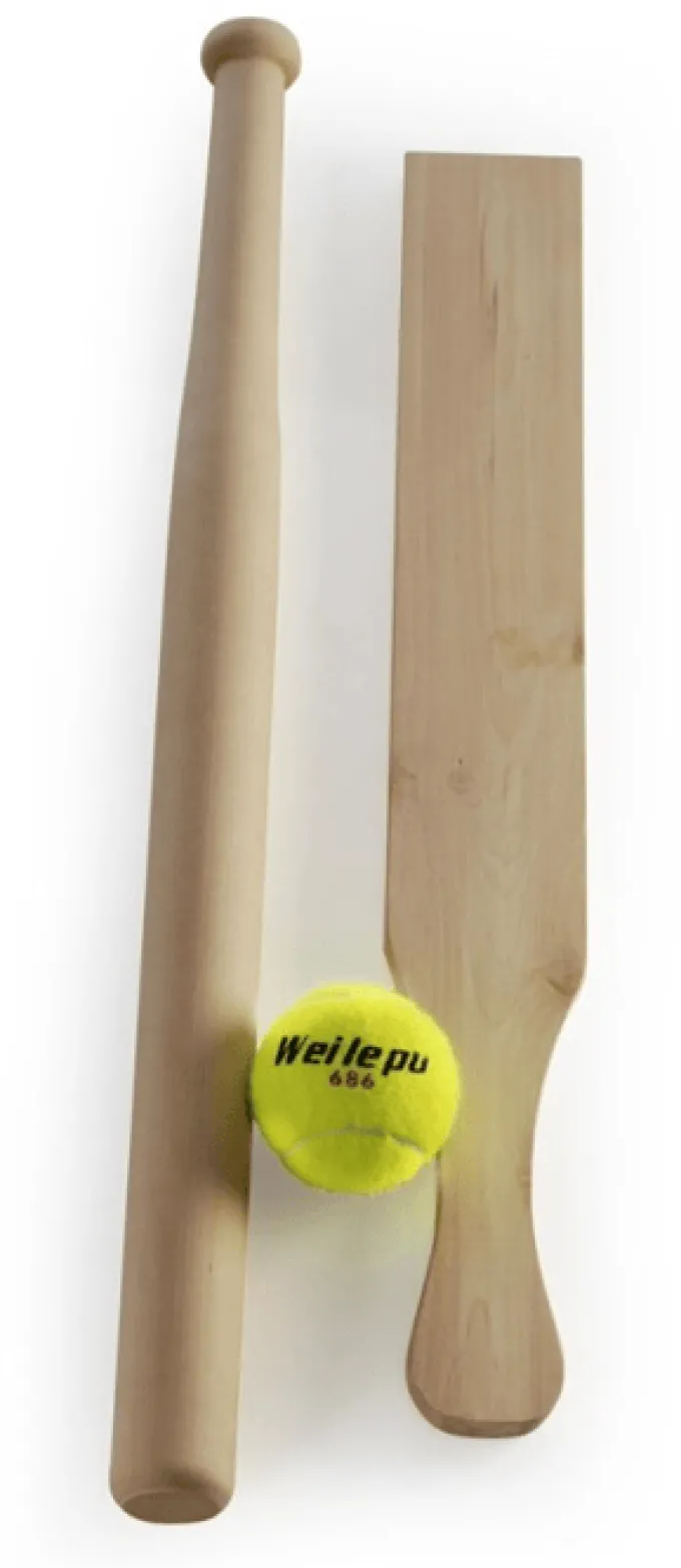 Baseballsett - Inkl. 2 bat + 1 ball