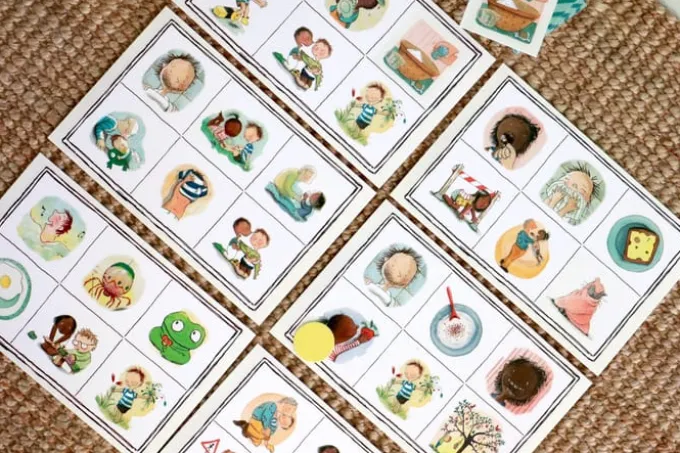 Bingo med Pelle og Ronja