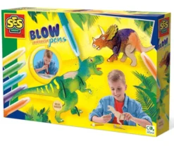 Blåsetusjer aktivitetssett - Dinosaurer