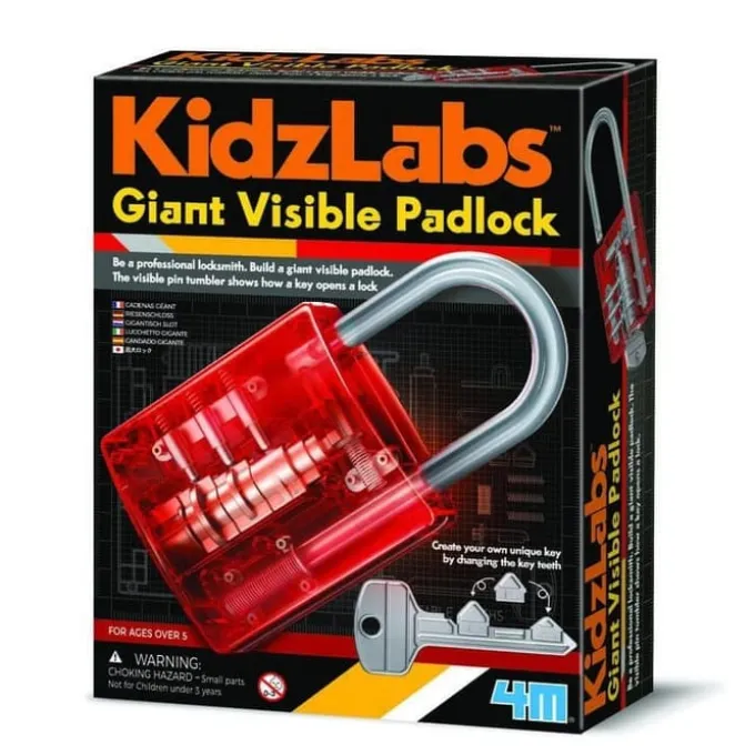 Bygg en kjempe-hengelås