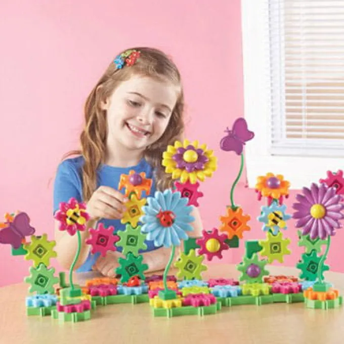 Bygg din egen blomsterhage - 115 deler