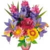 Bygg en bukett (papir) - Ville blomster