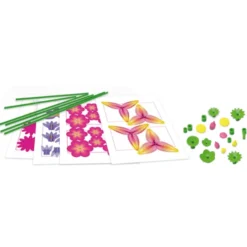 Bygg en bukett (papir) - Ville blomster