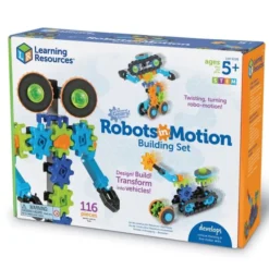 Bygg med tannhjul - Bevegelige roboter