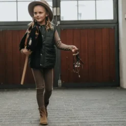 Cheval Roi tilbehør - Tøyle, svart/sølv rhinsten