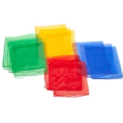 Chiffonskjerf liten - sett med 12 stk