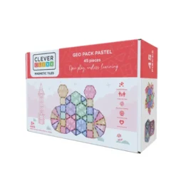 Cleverclixx | Pastell Geo, 45 stk