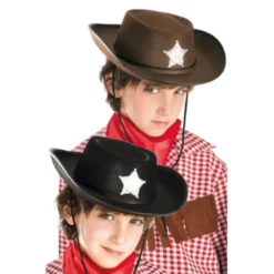 Cowboyhatt 52 cm (ass.)