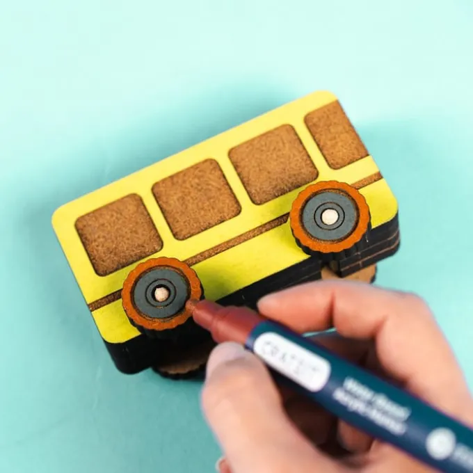 Crateit Town - Buss, 1 stk