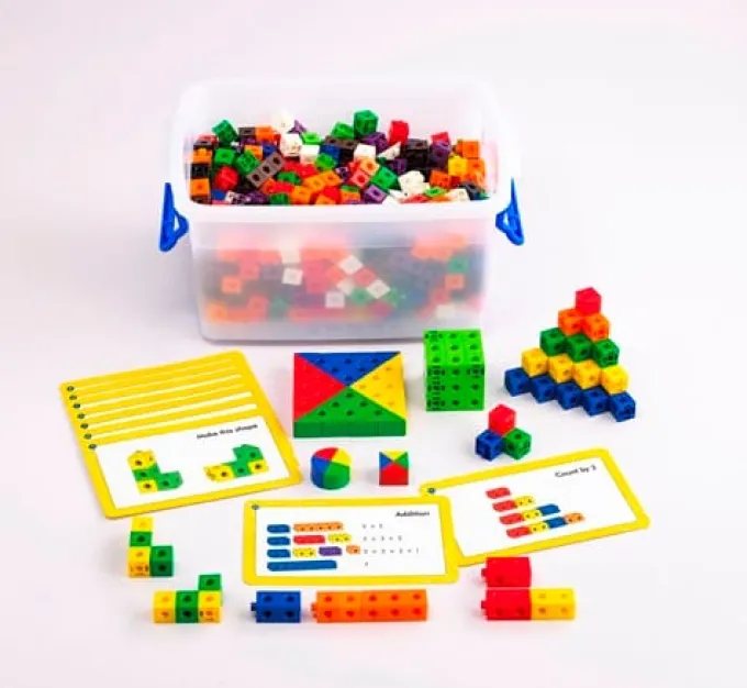 Cubes 2 cm - Klassesett m. 500 deler