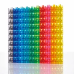 Cubes 2 cm - Transparent, 100 stk
