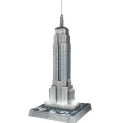 3D LED-puslespill med 216 brikker - Empire State