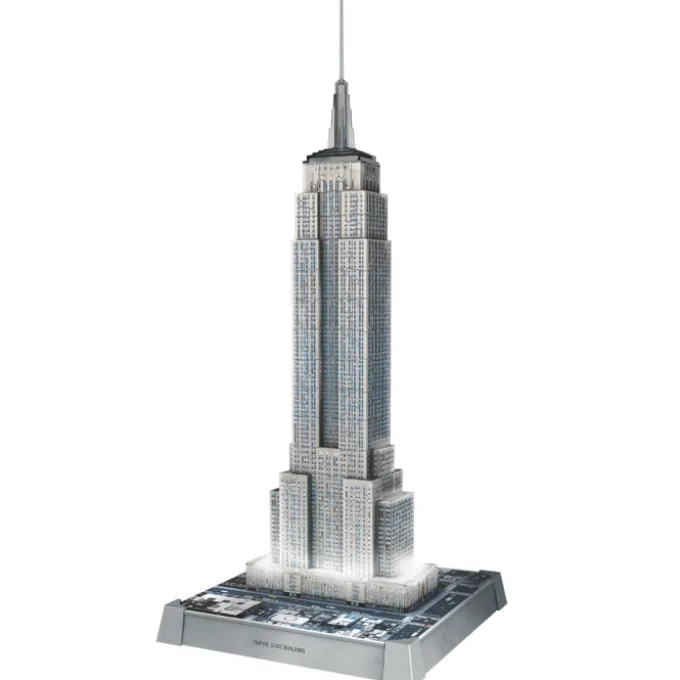 3D LED-puslespill med 216 brikker - Empire State