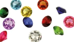 Diamanter Ø3 cm. - Sett med 12 stk.