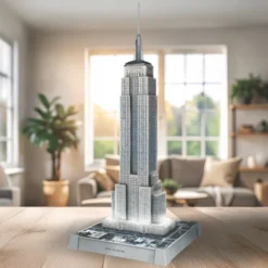 3D LED-puslespill med 216 brikker - Empire State