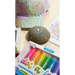 Dot-A-Lot - Perlemor, 8 stk