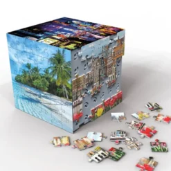 3D puslespillkube - Reise