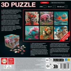 3D puslespillkube - Vidunder