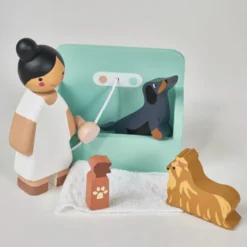 Dukkehus tilbehør - Hundesalong