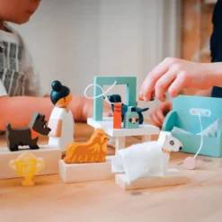 Dukkehus tilbehør - Hundesalong