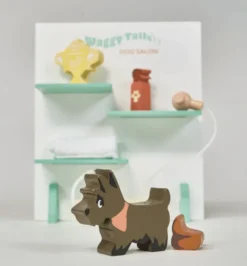 Dukkehus tilbehør - Hundesalong