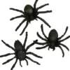 Edderkopper i plast 4 cm, 10 stk.