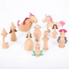 Eventyrkarakterer - Trefigurer, 10 stk