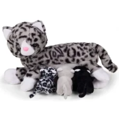 Familiebamse – Kattemor med kattunger