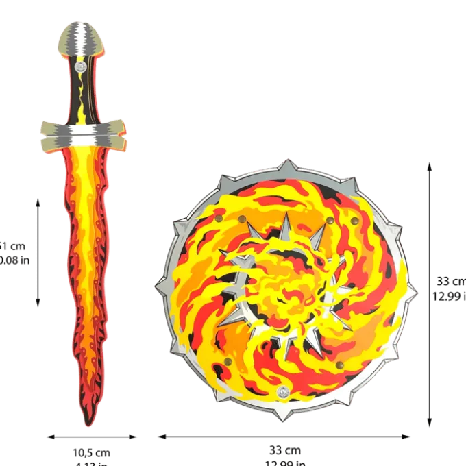 Fantasy-sett - Flammer